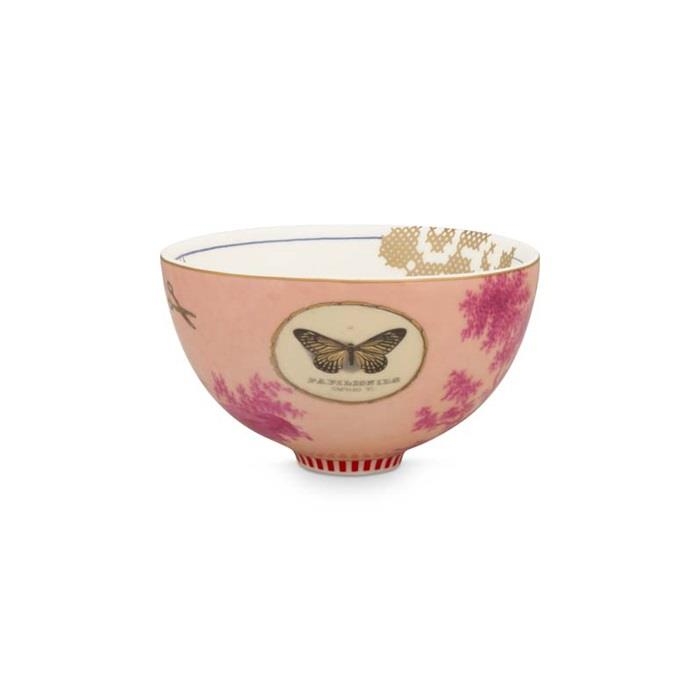 ΜΠΟΛ HERITAGE PAINTED PINK ΣΕΤ 6 ΤΜΧ Πορσελάνη Φ13xh8