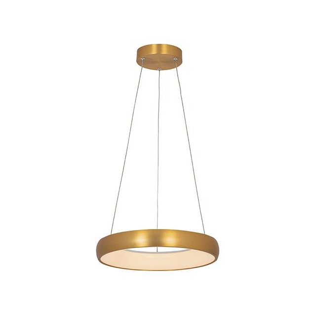 ΚΡΕΜΑΣΤΟ ΦΩΤΙΣΤΙΚΟ LED ΧΡΥΣΟ DIMMABLE TRIAC Αλουμίνιο Φ40xh200