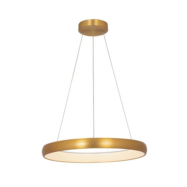 ΚΡΕΜΑΣΤΟ ΦΩΤΙΣΤΙΚΟ LED ΧΡΥΣΟ DIMMABLE TRIAC Αλουμίνιο Φ60xh200