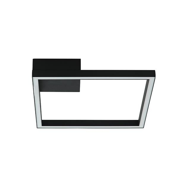 ΦΩΤΙΣΤΙΚΟ ΟΡΟΦΗΣ LED ΜΑΥΡΟ ΤΕΤΡΑΓΩΝΟ DIMMABLE Αλουμίνιο 32x32x5.5