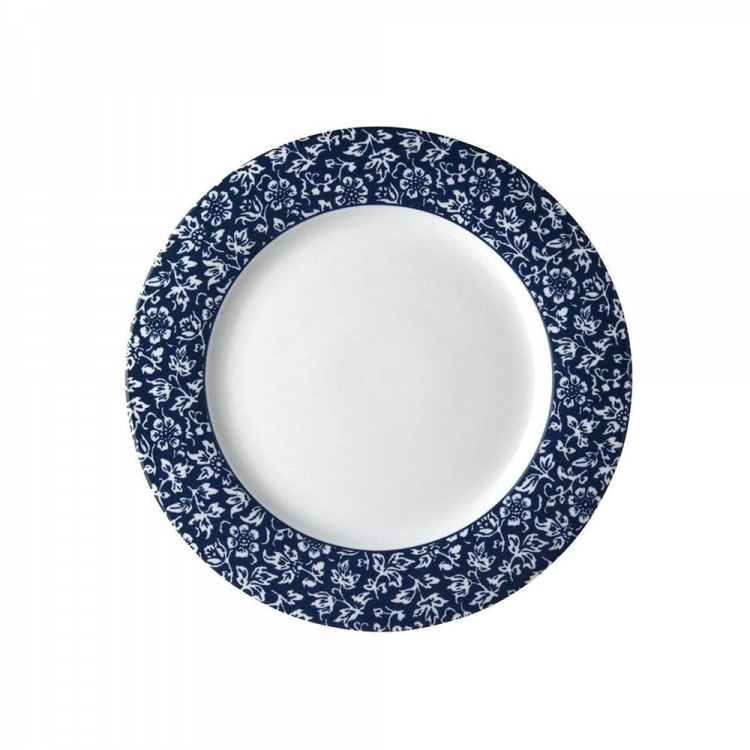 LAURA ASHLEY-ΠΙΑΤΟ ΦΑΓΗΤΟΥ 26 CM SWEET ALLYSUM ΜΠΛΕ ΜΕ ΛΕΥΚΟ ΛΟΥΛΟΥΔΙ-BLUEPRINT Πορσελάνη Φ26