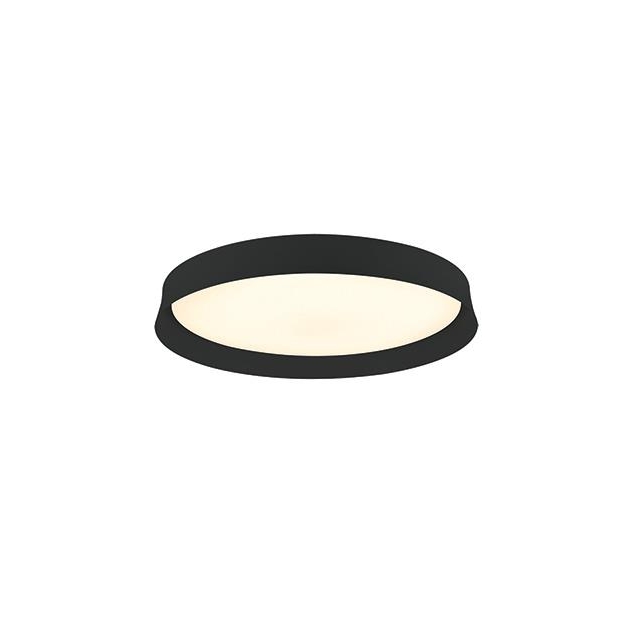 ΦΩΤΙΣΤΙΚΟ ΟΡΟΦΗΣ LED ΜΑΥΡΟ ΜΑΤ Μέταλλο 38x38xh10.5