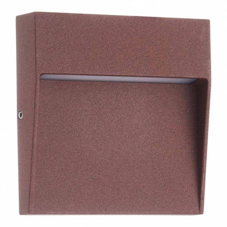 STEP LIGHT OUTDOOR LED IP54 LED 3W - 3000K - 210 LMS - 220-240V~50/60Hz Αλουμίνιο 10.5*10.5*2.2 ΕΚ.