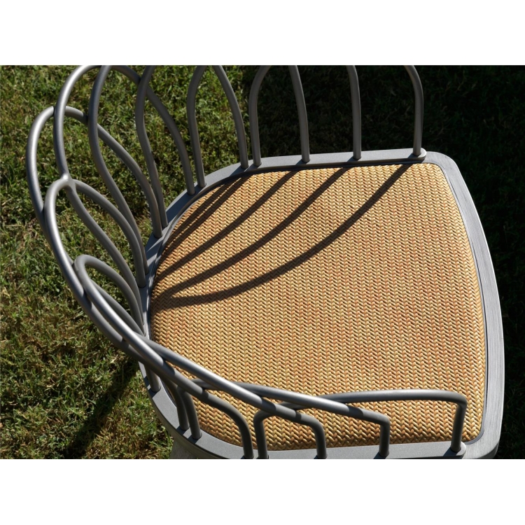 ΚΑΡΕΚΛΑ SINTRA ΑΛΟΥΜΙΝΙΟΥ - Arkimueble Αλουμίνιο 60 cm x 76 cm x 59 cm