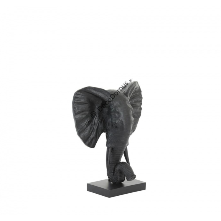 ΔΙΑΚΟΣΜΗΤΙΚΟΣ ΕΠΙΤΡΑΠΕΖΙΟΣ ELEPHANT MAT ΜΑΥΡΟ Light&Living Συνθετικό 30*15*35.5