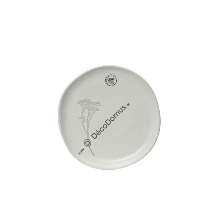 ΠΙΑΤΟ STONEWARE ΓΙΑ ΠΡΩΙΝΟ ΜΕ ΣΧΕΔΙΟ ΑΝΘΟ KAEMINGK Stoneware 20.6*20*Υ2