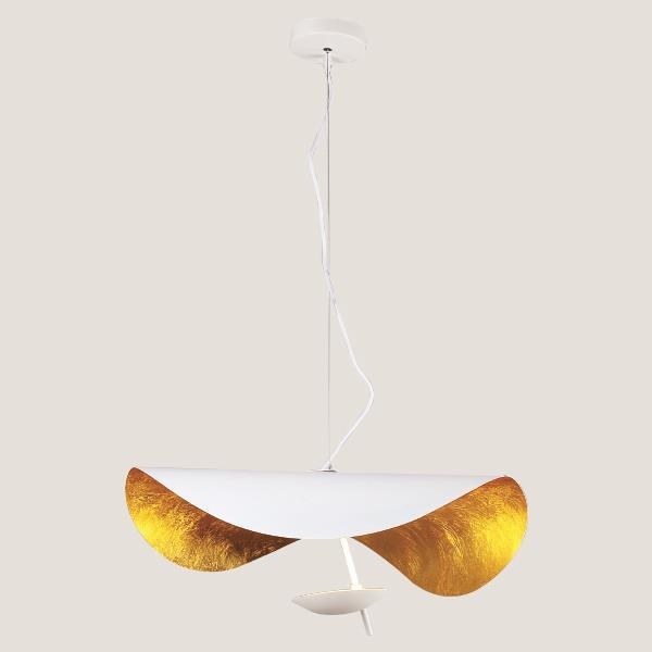 ARTE ILLUMINA ΦΩΤΙΣΤΙΚΟ ΚΡΕΜΑΣΤΟ LED 12W 3CCT ΧΡΥΣΟ/ΛΕΥΚΟ Μέταλλο 60*60*175