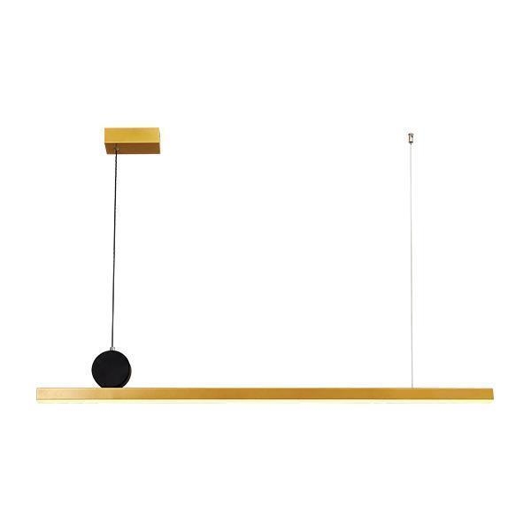 ARTE ILLUMINA ΦΩΤΙΣΤΙΚΟ ΓΡΑΜΜΙΚΟ ΜΟΝΟΦΩΤΟ LED 25W ΧΡΥΣΟ /ΜΑΥΡΟ 3 CCT 118X8X15CM Αλουμίνιο 118*8*Υ150