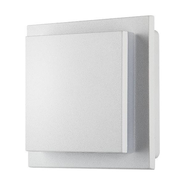 ΑΠΛΙΚΑ ΤΟΙΧΟΥ ΚΙΝΗΤΗ LED 6W 138X138X57 3000K IP54 ΛΕΥΚΗ PRO Αλουμίνιο 140*140*60YMM