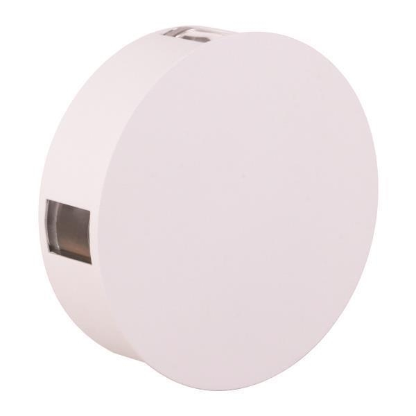 ΦΩΤΙΣΤΙΚΟ ΤΟΙΧΟΥ ΣΤΡΟΓΓΥΛΟ LED 3X4W Φ140X45 3000K IP44 ΛΕΥΚΟ PLUS Αλουμίνιο 140*140*45YMM