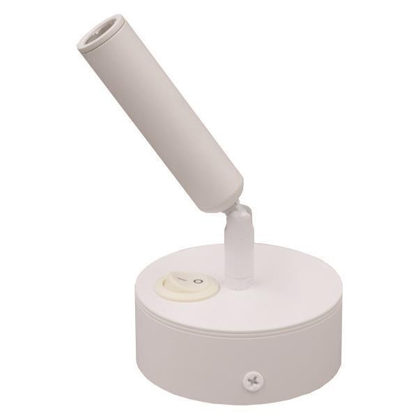 ΣΠΟΤ ΕΞΩΤΕΡΙΚΟ ΚΙΝΗΤΟ 3W LED 3000K ΛΕΥΚΟ PLUS Αλουμίνιο 75*135YMM