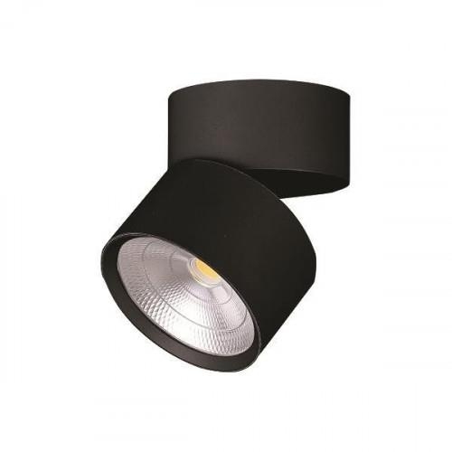 ΦΩΤΙΣΤΙΚΟ ΚΙΝΗΤΟ ΟΡΟΦΗΣ ΚΥΛΙΝΔΡΟΣ LED 15W 4000K ΜΑΥΡΟ PLUS Αλουμίνιο 80*110YMM
