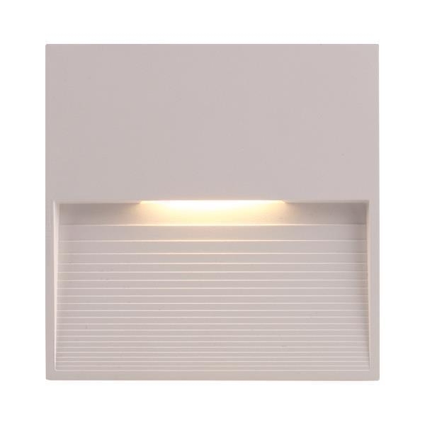 ΑΠΛΙΚΑ ΤΟΙΧΟΥ SLIM LED 3W 120X120X12 3000K IP65 ΛΕΥΚΗ PLUS Συνθετικό 120*120*12ΥΜΜ