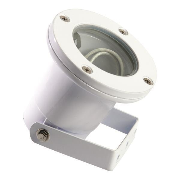 ΣΠΟΤ ΚΗΠΟΥ ΜΕΤΑΛΛΙΚΟ GU10 IP65 230V ΛΕΥΚΟ Γυαλί 100*155YMM