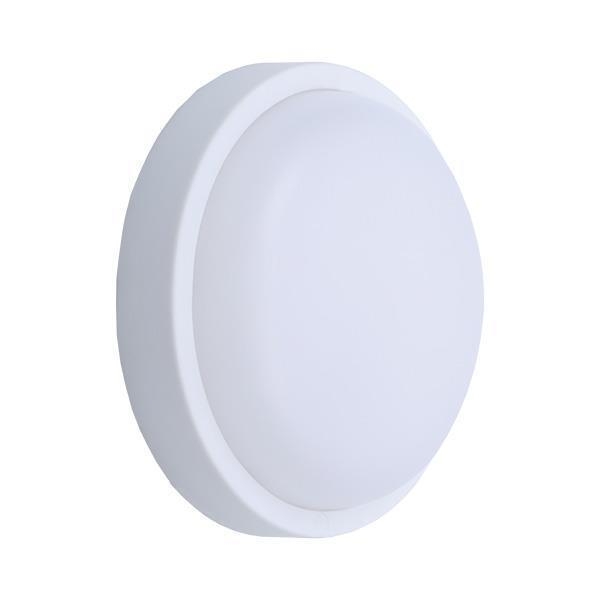 ΦΩΤΙΣΤΙΚΟ ΤΟΙΧΟΥ ΣΤΡΟΓΓΥΛΟ LED 18W Φ200X55 12/24V AC/DC 6500K IP54 ΛΕΥΚΟ PLUS Συνθετικό 200*200*55YMM