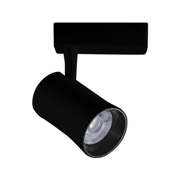 ΣΠΟΤ ΡΑΓΑΣ LED 30W 4000K 4 ΓΡΑΜΜΩΝ ΜΑΥΡΟ PLUS Αλουμίνιο 17*8.4*16Υ