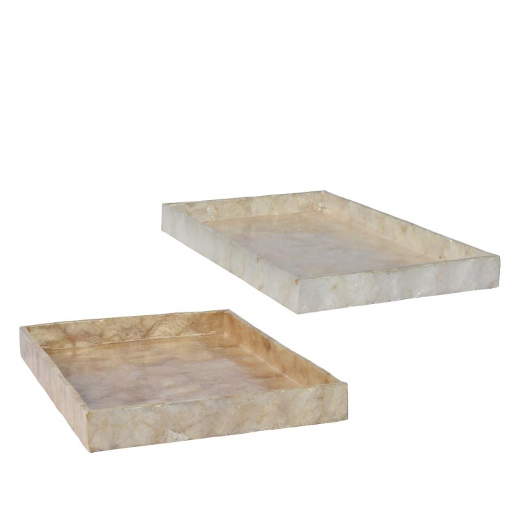 ΔΙΣΚΟΣ ΑΠΟ ΦΥΛΝΤΙΣΙ ΣΕ ΔΥΟ ΧΡΩΜΑΤΑ - KAEMINGK Stoneware 30*20*Y3