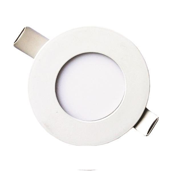 ΦΩΤΙΣΤΙΚΟ ΧΩΝΕΥΤΟ LED SLIM Φ85 3W 3000K ΛΕΥΚΟ PLUS Αλουμίνιο Φ0,085*Y0,0105