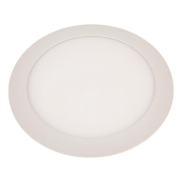 ΦΩΤΙΣΤΙΚΟ ΧΩΝΕΥΤΟ LED SLIM Φ225 20W 3000K ΛΕΥΚΟ VALUE Αλουμίνιο Φ0.225*Υ0.0105