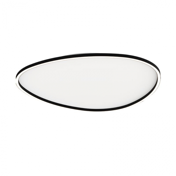 LED ΦΩΤΙΣΤΙΚΟ ΟΡΟΦΗΣ 58W 3000K ΜΑΥΡΟ Αλουμίνιο Φ0.78*Υ0.06