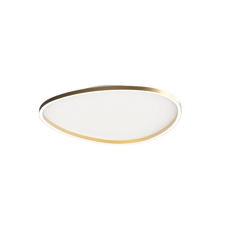 LED ΦΩΤΙΣΤΙΚΟ ΟΡΟΦΗΣ 39W 3000K ΧΡΥΣΟ Αλουμίνιο Φ0.59*Υ0.06