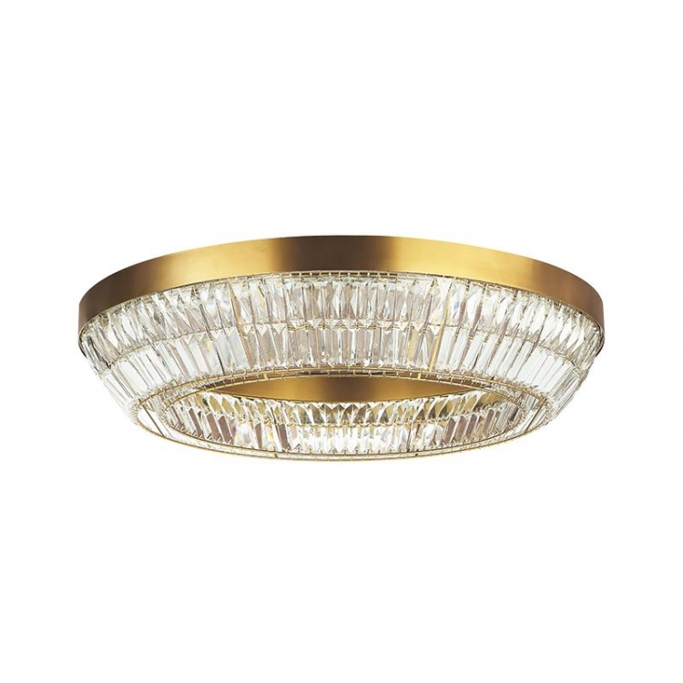 ΦΩΣ LED ΟΡΟΦΗΣ 55W 3000K ΜΕΤΑΛΛΟ-ΚΡΥΣΤΑΛΛΟ ΑΝΤΙΚΕ ΟΡΕΙΧΑΛΚΟΣ Μέταλλο Φ0.8*Υ0.158