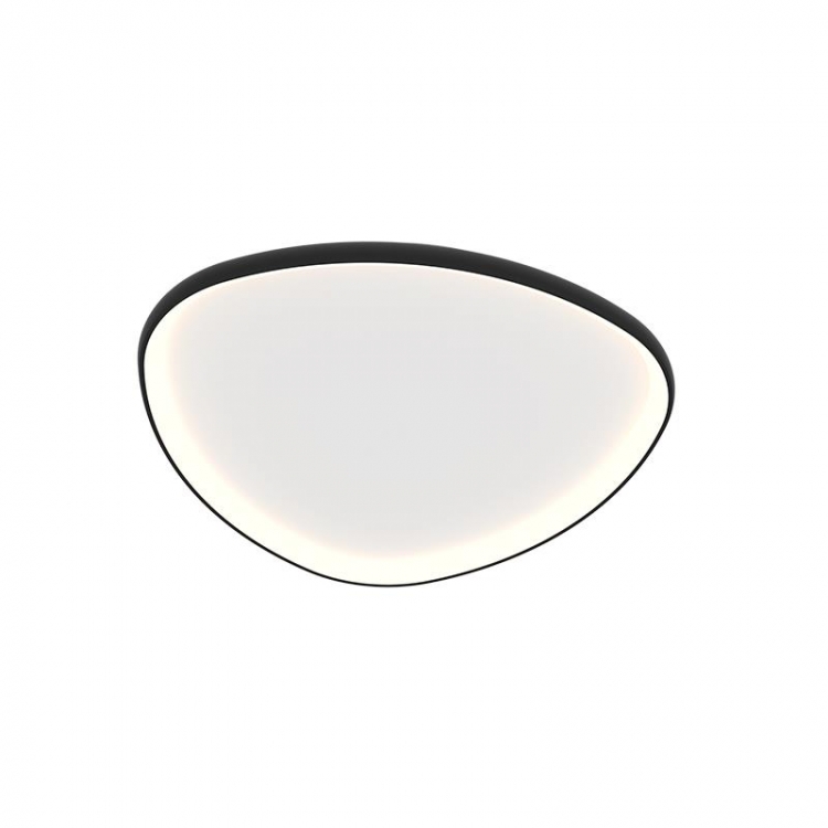 ΦΩTIΣTIKO LED ΟΡΟΦΗΣ 39W 3000K ΜΕΤΑΛΛΟ-ΑΚΡΥΛΙΚΟ ΜΑΥΡΟ Μέταλλο M0.8Π0.8Υ0.067