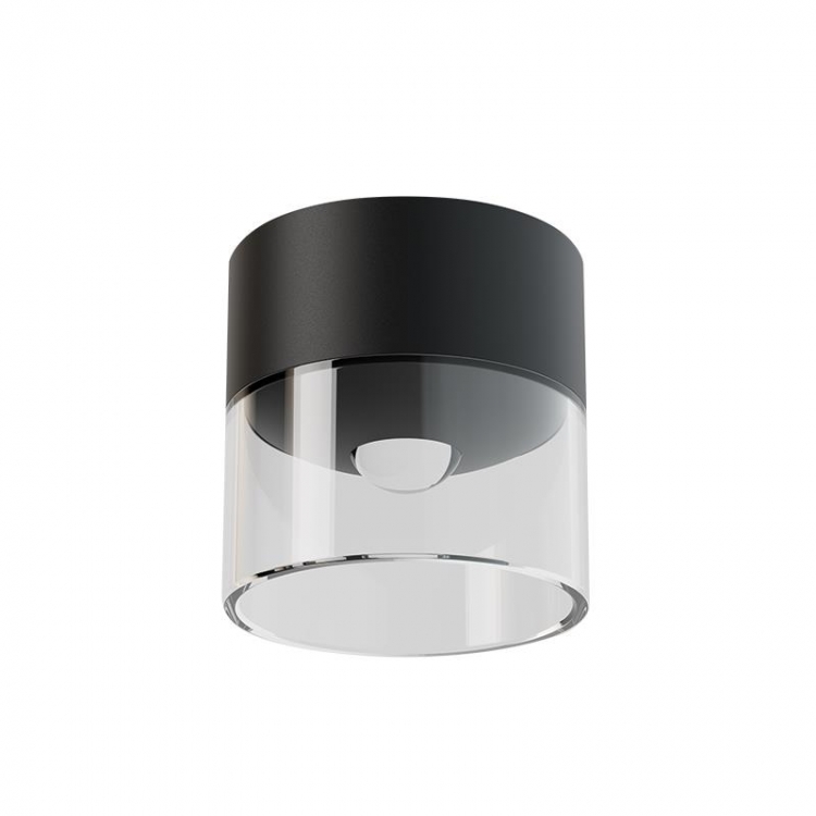 ΣΠOT ΟΡΟΦΗΣ LED  10W 3000K ΜΑΥΡΟ Αλουμίνιο Φ0.08*Υ0.096