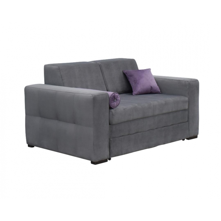 Διθέσιος καναπές κρεβάτι Living NEW Γκρι 160x101x83εκ. Μελαμίνη Μ1.6Π1.01Υ0.83