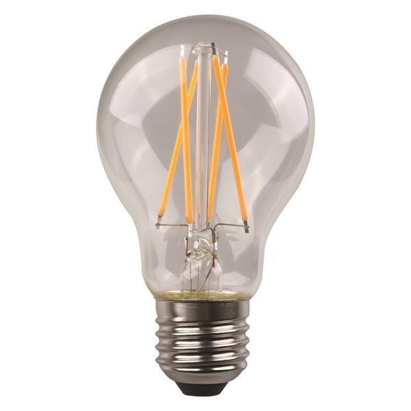 ΛΑΜΠΑ LED ΚΟΙΝΗ CROSSED FILAMENT 9W E27 3000K 220-240V CLEAR Γυαλί Φ0.06*Υ0.106