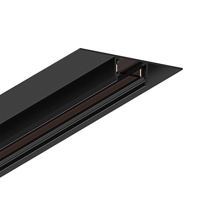 TRIMLESS ΜΑΓΝΗΤΙΚΗ ΡΑΓΑ ΓΙΑ 48 V ULTRA SLIM  ΜΑΓΝΗΤΙΚΟ ΣΥΣΤΗΜΑ  ΜΑΥΡΗ 2M Αλουμίνιο M2.00Π0.048Υ0.0135
