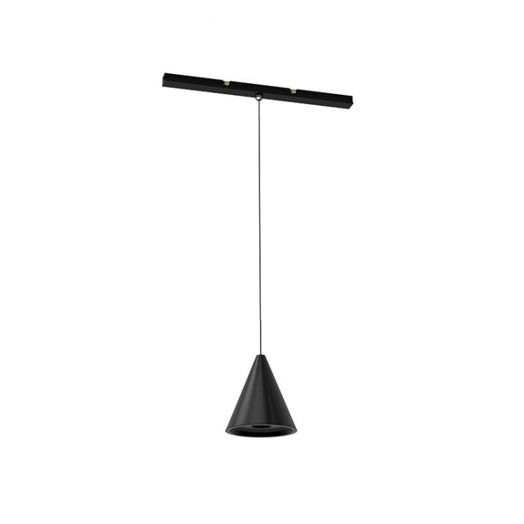 ΜΑΓΝΗΤΙΚΟ ΚΡΕΜΑΣΤΟ ΦΩΤΙΣΤΙΚΟ ΓΙΑ 48 V ULTRA SLIM ΜΑΓΝΗΤΙΚΟ ΣΥΣΤΗΜΑ 8W 3000K ΜΑΥΡΟ Αλουμίνιο Φ0.09*Υ0.095