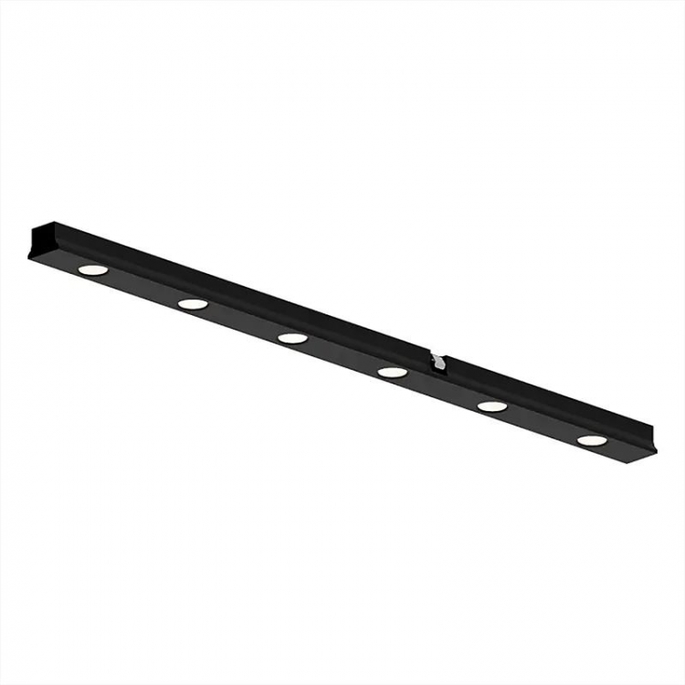 ΜΑΓΝΗΤΙΚΟ DOT ΦΩΤΙΣΤΙΚΟ  ΓΙΑ 48 V ULTRA SLIM  ΜΑΓΝΗΤΙΚΟ ΣΥΣΤΗΜΑ 6W 3000K ΜΑΥΡΟ Αλουμίνιο Μ0.30Π0.015Υ0.011