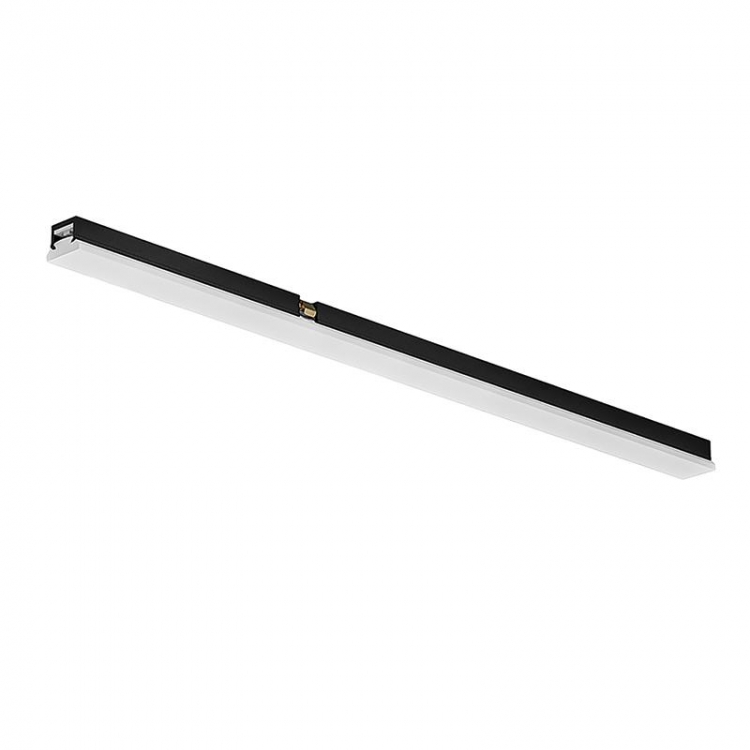 ΜΑΓΝΗΤΙΚΟ ΓΡΑΜΜΙΚΟ ΦΩΤΙΣΤΙΚΟ LED ΓΙΑ 48 V ULTRA SLIM  ΜΑΓΝΗΤΙΚΟ ΣΥΣΤΗΜΑ 6W 3000K ΜΑΥΡΟ Αλουμίνιο Μ0.30Π0.015Υ0.011