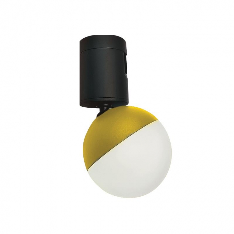 ΦΩΤΙΣΤΙΚΟ LED ΣΠΟΤ 5W 3000K ΓΙΑ ΕΥΚΑΜΠΤΗ ΡΑΓΑ ΧΡΥΣΟ Αλουμίνιο Φ0.06*Υ0.12