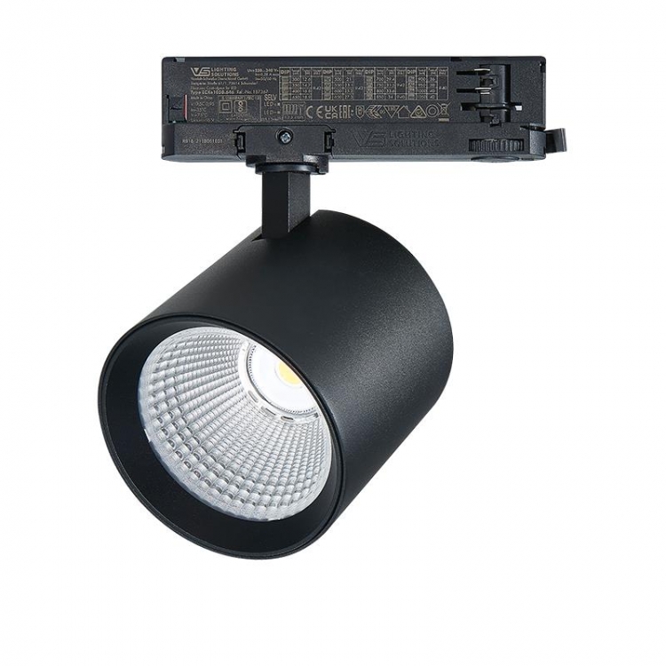 3ΦΑΣΙΚΟ ΜΑΓΝΗΤΙΚΟ LED ΣΠΟΤ ΡΑΓΑΣ 42W 4000K ΜΑΥΡΟ Αλουμίνιο Φ0.11*Υ0.106