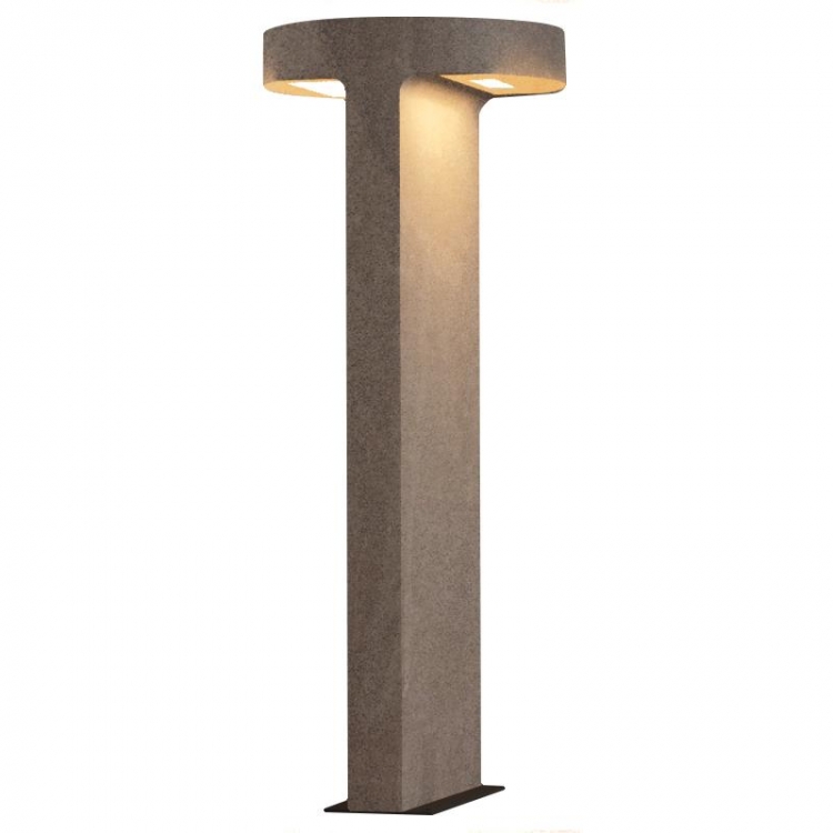 ΦΩΤΙΣΤΙΚΟ ΔΑΠΕΔΟΥ ΕΞΩΤΕΡΙΚΟΥ ΧΩΡΟΥ LED 2X8W 3000K ΣΚΥΡΟΔΕΜΑ Τσιμέντο Φ0.28*Υ0.704