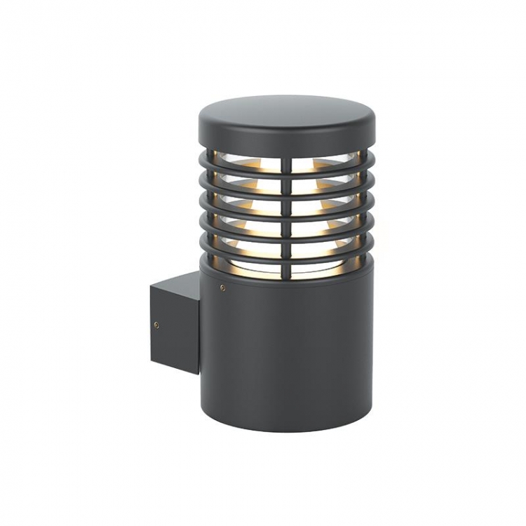 ΦΩΤΙΣΤΙΚΟ ΤΟΙΧΟΥ ΕΞΩΤΕΡΙΚΟΥ ΧΩΡΟΥ LED 10W 3000K ΓΡΑΦΙΤΗΣ ΑΛΟΥΜΙΝΙΟΥ Αλουμίνιο Φ0.12Μ0.155Υ0.213