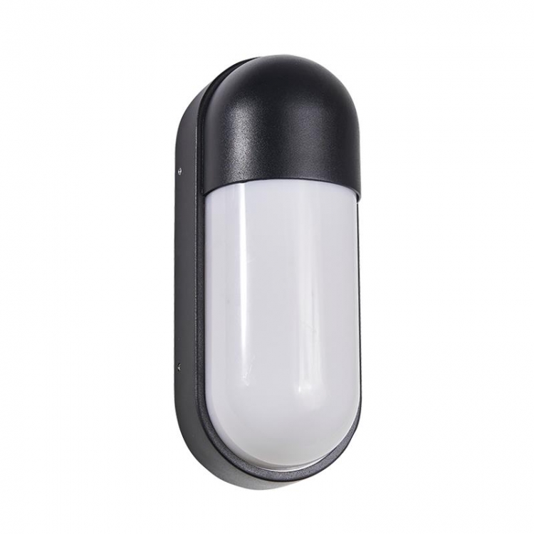 ΑΠΛΙΚΑ ΕΞΩΤΕΡΙΚΟΥ ΧΩΡΟΥ LED 10W 3000K  ΑΛΟΥΜΙΝΙΟΥ ΜΑΥΡΟ Αλουμίνιο Μ0.09Π0.095Υ0.24