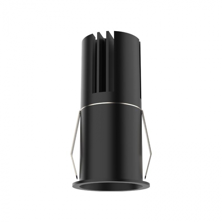 ΧΩΝΕΥΤΟ DOWNLIGHT LED ΣΠΟΤ 9W 3000K ΜΑΥΡΟ Αλουμίνιο Φ0.045*Υ0.096