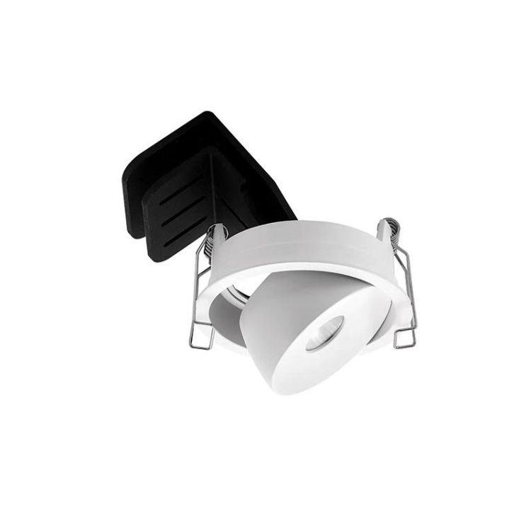XΩΝΕΥΤΟ DOWNLIGHT LED ΣΠΟΤ 9W 2700K ΛΕΥΚΟ Αλουμίνιο Μ0.082Π0.082Υ0.096
