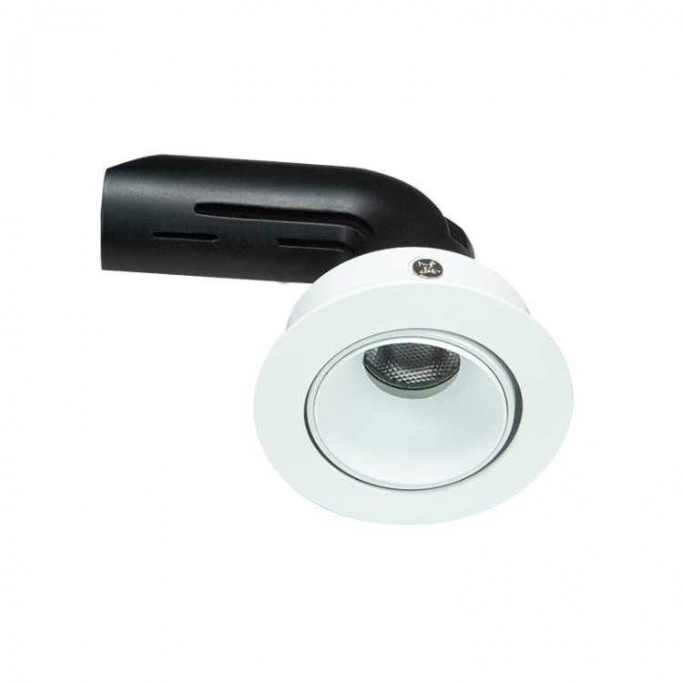 ΧΩΝΕΥΤΟ ΚΙΝΟΥΜΕΝΟ DOWNLIGHT LED ΣΠΟΤ 6,5W 3000K ΛΕΥΚΟ Αλουμίνιο Μ0.08Π0.052Υ0.055