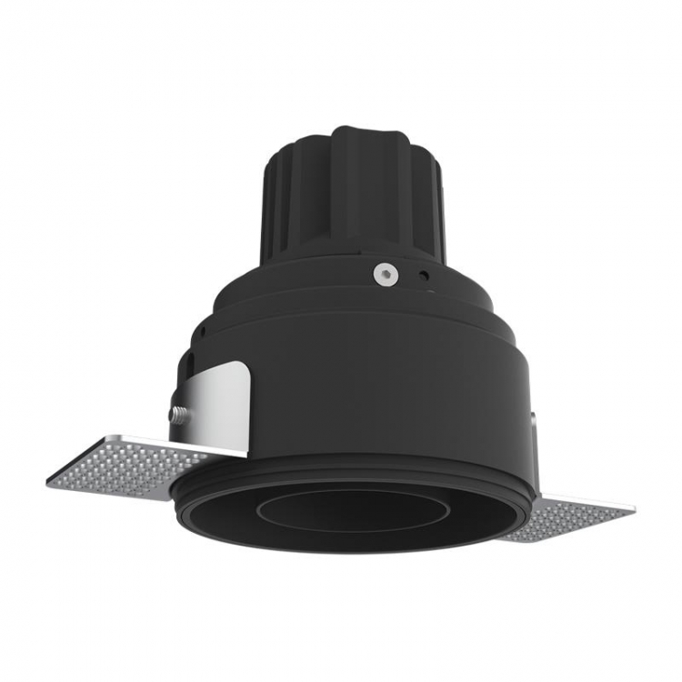 TRIMLESS XΩΝΕΥΤΟ DOWNLIGHT ΚΙΝΟΥΜΕΝΟ LED ΣΠΟΤ 10W 3000K ΜΑΥΡΟ IP44 Αλουμίνιο Φ0.082*Υ0.091