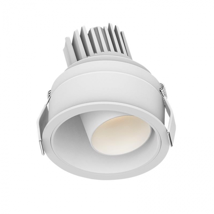 ΧΩΝΕΥΤΟ ΚΙΝΟΥΜΕΝΟ DOWNLIGHT LED ΣΠΟΤ 10W 3000K ΛΕΥΚΟ IP44 Αλουμίνιο Φ0.091*Υ0.091