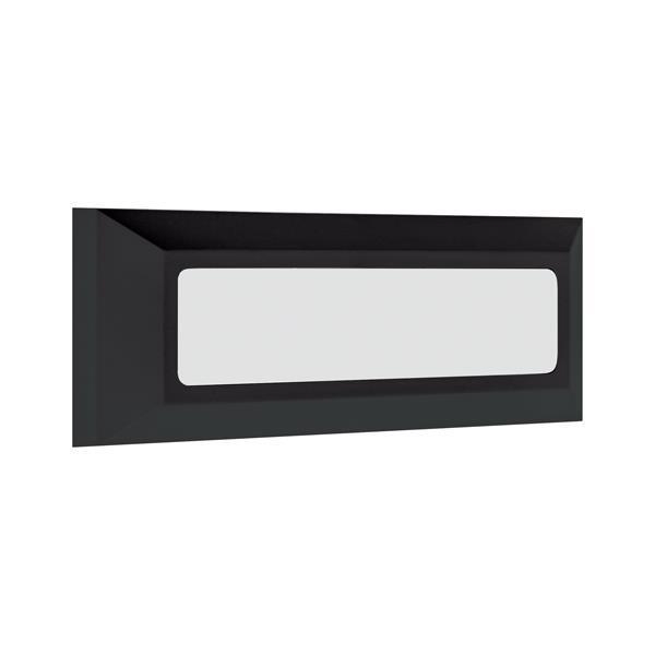ΦΩΤΙΣΤΙΚΟ ΤΟΙΧΟΥ SLIM LED 4W IP65 230V 3CCT 230X80mm ΜΑΥΡΟ PRO Συνθετικό M0.23Π0.08Υ0.027