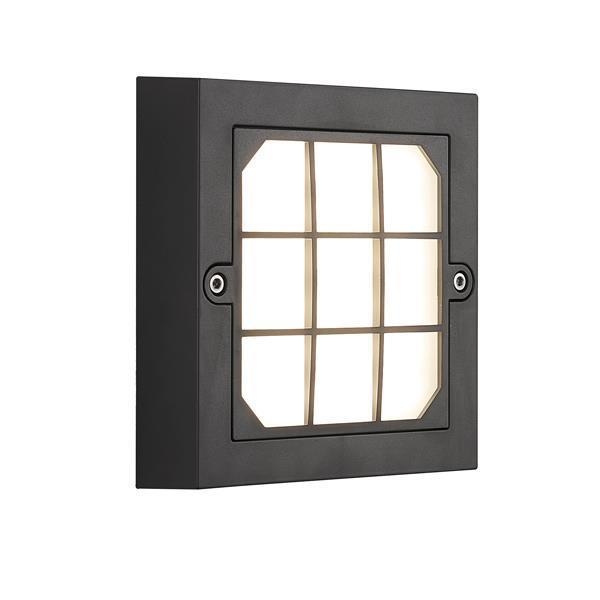 ΦΩΤΙΣΤΙΚΟ ΤΟΙΧΟΥ LED 6W 135x135x32 3CCT IP65 ΜΑΥΡΟ \
