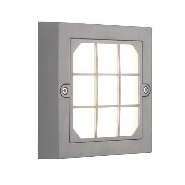 ΦΩΤΙΣΤΙΚΟ ΤΟΙΧΟΥ LED 6W 135x135x32 3CCT IP65 ΓΡΑΦΙΤΗΣ \