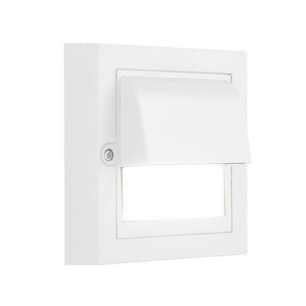 ΦΩΤΙΣΤΙΚΟ ΤΟΙΧΟΥ LED 6W 135x135x55 3CCT IP65 ΛΕΥΚΟ \