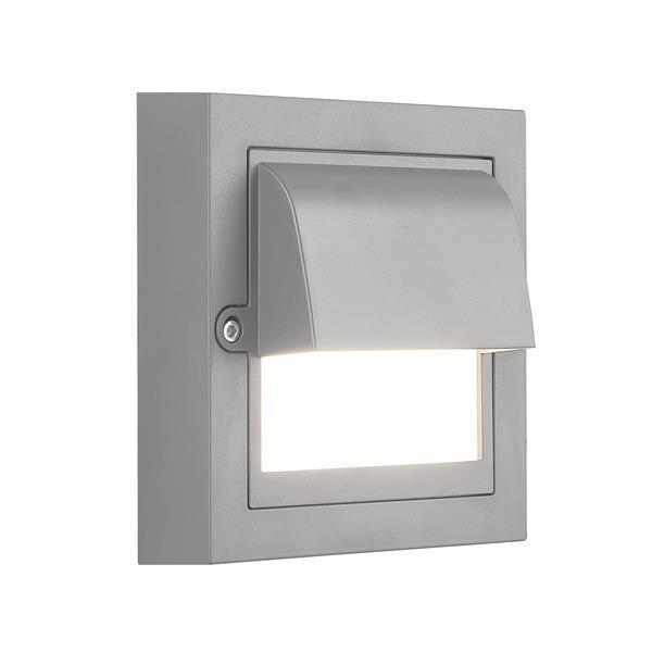 ΦΩΤΙΣΤΙΚΟ ΤΟΙΧΟΥ LED 6W 135x135x55 3CCT IP65 ΓΚΡΙ \