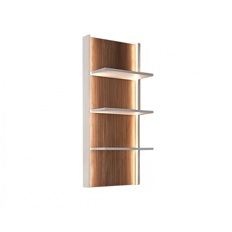 SMART ΡΑΦΙ ΕΠΙΤΟΙΧΙΟ 71X35X190.2 ΚΑΡΥΔΙ-KASMIR MDF Μ0.71Π0.35Υ1.902